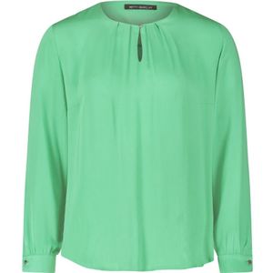 Betty Barclay, Blouses & Shirts, Dames, Groen, 2Xl, Essential Lange Mouwen Blouse