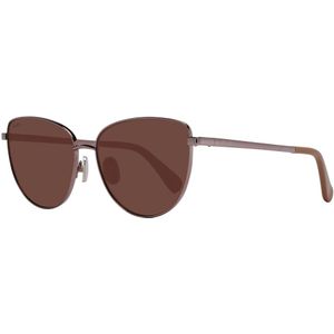 Max Mara, Accessoires, unisex, Bruin, ONE Size, Bronze Cat Eye Zonnebril