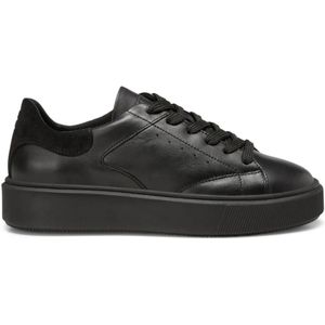 Marc O'Polo, Schoenen, Dames, Zwart, 43 EU, Leer, Cup sole sneaker