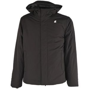 K-Way, Jassen, Heren, Zwart, M, Nylon, Heren Ripstop Prime Marmot Jas