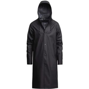 Stutterheim, Regenjas Zwart, unisex, Maat:L