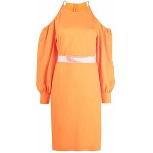 Stella McCartney, Kleedjes, Dames, Oranje, S, Viscose Dagjurk