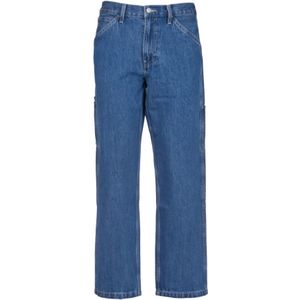 Levi's, Jeans, Heren, Blauw, W34, Denim, Stay Loose Carpenter Jeans
