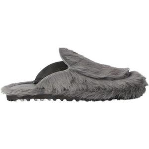 Dries Van Noten, Slippers Grijs, Dames, Maat:40 EU