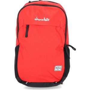 Herschel, Tassen, unisex, Rood, ONE Size, Nylon, Grote Herenrugzak Rood/Zwart