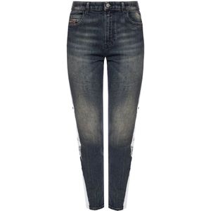 Diesel, Skinny jeans Blauw, Dames, Maat:W28 L32