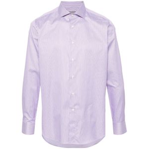 Canali, Overhemden, Heren, Veelkleurig, 4Xl, Katoen, Katoenen overhemd Made in Italy