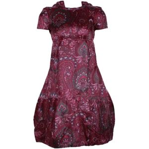 Burberry Vintage, Pre-owned, Dames, Rood, S, Pre-owned Silk dresses