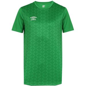 Umbro, Tops, Heren, Groen, M, Polyester, Teamwear T-shirt Champions Jy Mc