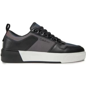 Calvin Klein, Schoenen, Heren, Blauw, 42 EU, Heren Low Top Lace Up Sneakers