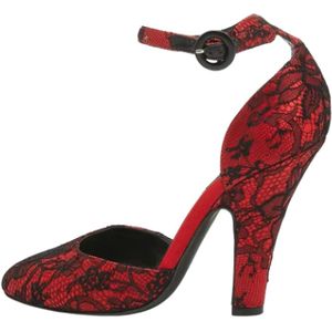 Dolce & Gabbana Pre-owned, Pre-owned, Dames, Rood, 38 EU, Pre-owned Lace heels