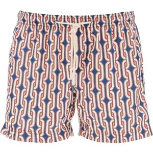 Peninsula, Badkleding, Heren, Veelkleurig, L, Mediterrane Stijl Bermuda Shorts