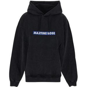Martine Rose, Sweatshirts & Hoodies, Heren, Zwart, XL, Katoen, Hoodies