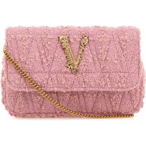 Versace, Tassen, Dames, Roze, ONE Size, Cross Body Bags