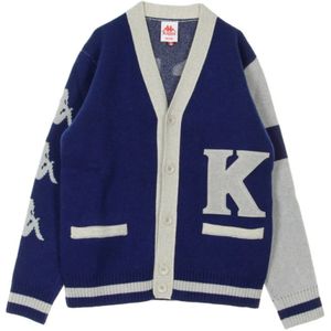 Kappa, Sweatshirts & Hoodies, Heren, Blauw, L, Sweatshirt