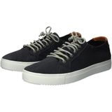 Blackstone, Schoenen, Heren, Blauw, 44 EU, Donkere Leisteen Sneaker - Pm 31 Canvas