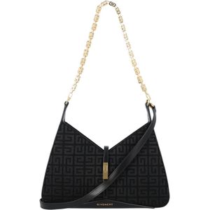 Givenchy, Tassen, Dames, Zwart, ONE Size, Cut-Out Zipped Small Bag