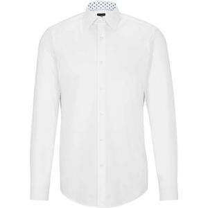 Hugo Boss, Overhemden, Heren, Wit, S, Hugo Boss-Hemd
