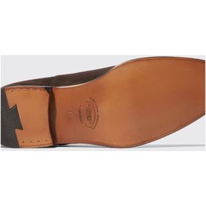 Scarosso, Schoenen, Heren, Bruin, 39 EU, Suède, Klassieke Bruine Suède Oxford Schoen