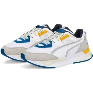 Puma, Schoenen, Heren, Wit, 43 1/2 EU, Suède, Mirage Sport Sneakers - Unisex, Stijlvol en Comfortabel