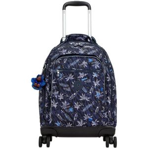 Kipling, New Zealand Trolley Rugzak Blauw, unisex, Maat:ONE Size