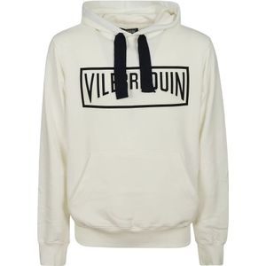 Vilebrequin, Sweatshirts & Hoodies, Heren, Wit, XL, Katoen, Hoodies