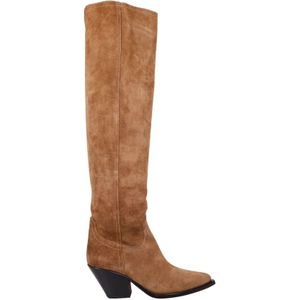 Sonora, Biscuit suede acapulco laarzen Bruin, Dames, Maat:37 EU