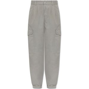 Carhartt Wip, Broeken, Dames, Grijs, W30, Katoen, Cargo broek