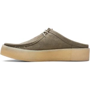 Clarks, Schoenen, Heren, Groen, 45 EU, Sneakers