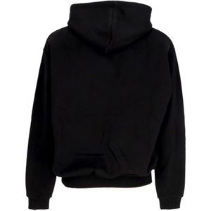 Karl Kani, Sweatshirts & Hoodies, Heren, Zwart, M, Katoen, Essentiële Zip Hoodie met zijzakken