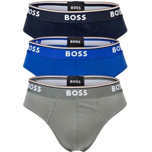 Hugo Boss, Ondergoed, Heren, Blauw, 2Xl, Katoen, Slip