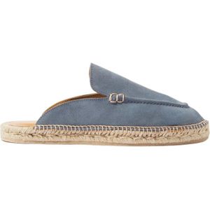 Scarosso, Grijze Suède Espadrilles Grijs, Heren, Maat:47 EU