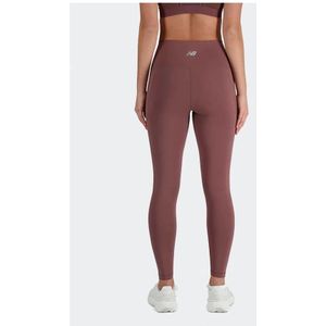 New Balance, Broeken, Dames, Bruin, M, Leer, Leggings