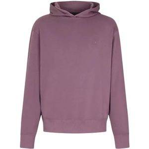 Drykorn, Bradlin Hoodie - Regular Fit Paars, Heren, Maat:M