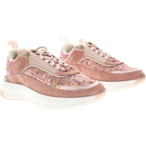 Kurt Geiger, Schoenen, Dames, Roze, 39 EU, Leer, Roze Kensington Sneaker