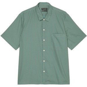 Marc O'Polo, Overhemden, Heren, Groen, 3Xl, Katoen, Reguliere korte mouwen overhemd