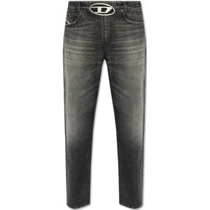 Diesel, ‘2010 D-Macs-S2’ jeans Grijs, Heren, Maat:W34