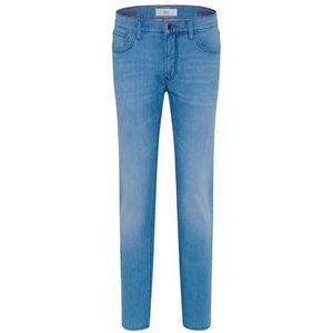 Brax, Jeans, Heren, Blauw, W36 L34, Denim, Moderne Fit Denim Jeans