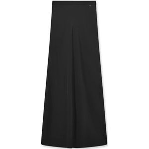 MOS Mosh, Rokken, Dames, Zwart, M, Solide Lange Rok Zwart Elegant Kwaliteit