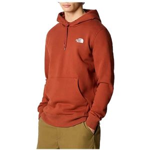 The North Face, Sweatshirts & Hoodies, Heren, Oranje, S, Katoen, Seizoensgebonden grafische hoodie