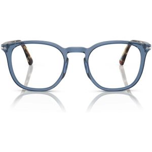 Persol, Accessoires, unisex, Blauw, ONE Size, Iconische makkelijk te dragen blauwe bril
