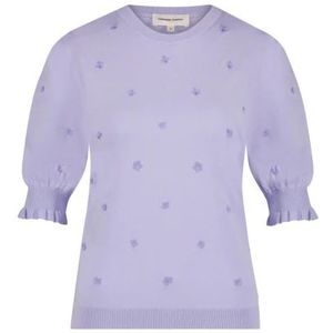 Fabienne Chapot, Holly Short Sleeve Pullover Paars, Dames, Maat:M
