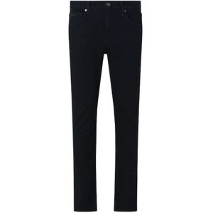 Calvin Klein, Moderne Slim-fit Jeans Zwart, Heren, Maat:W32