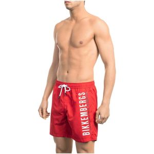 Bikkembergs, Korte broek Rood, Heren, Maat:L