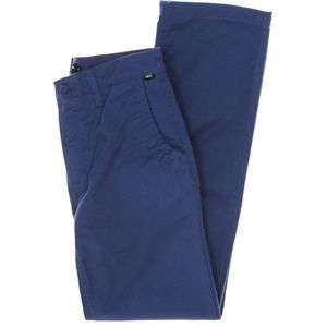 Vans, Broeken, Heren, Blauw, W32, Katoen, Relaxte Chino Lange Broek True Navy