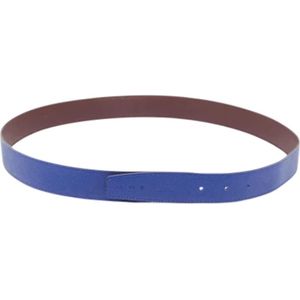 Hermès Vintage, Pre-owned Leather belts Blauw, Dames, Maat:ONE Size