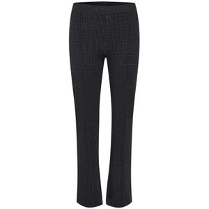 Part Two, Broeken, Dames, Grijs, 2Xl, Polyester, Slim-Fit Pontas Broek