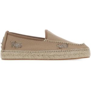 Maison Margiela, Klassieke Heren Espadrilles Bruin, Heren, Maat:44 EU