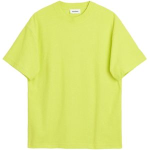 Soulland, Tops, unisex, Groen, Xl/2Xl, Katoen, Relaxed-fit Boucle Jersey T-shirt