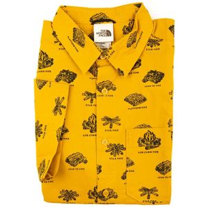 The North Face, Overhemden, Heren, Geel, S, Casual Shirts